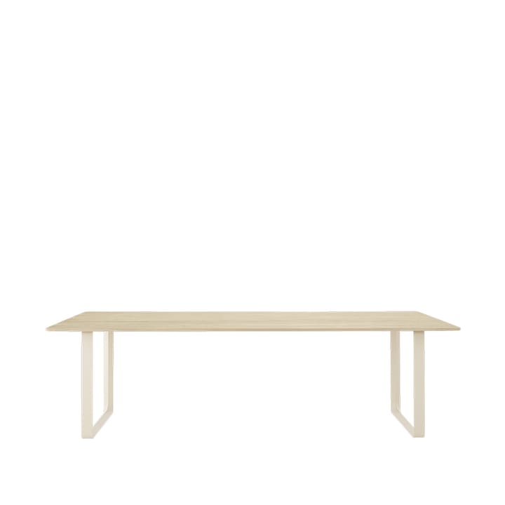 70/70 mesa de jantar 255x108 cm - Carvalho-areia sólido - Muuto