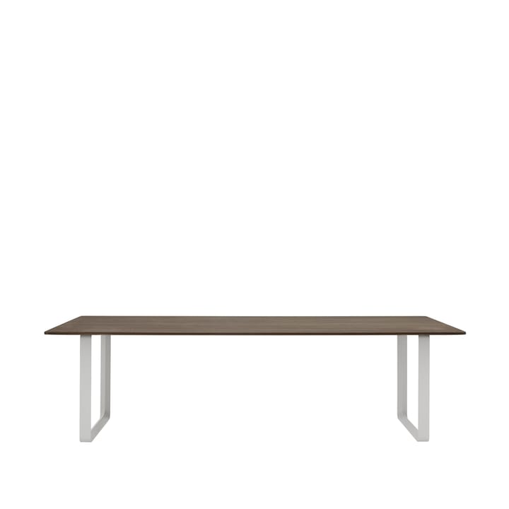 70/70 mesa de jantar 255x108 cm - Carvalho-cinzento fumado sólido - Muuto