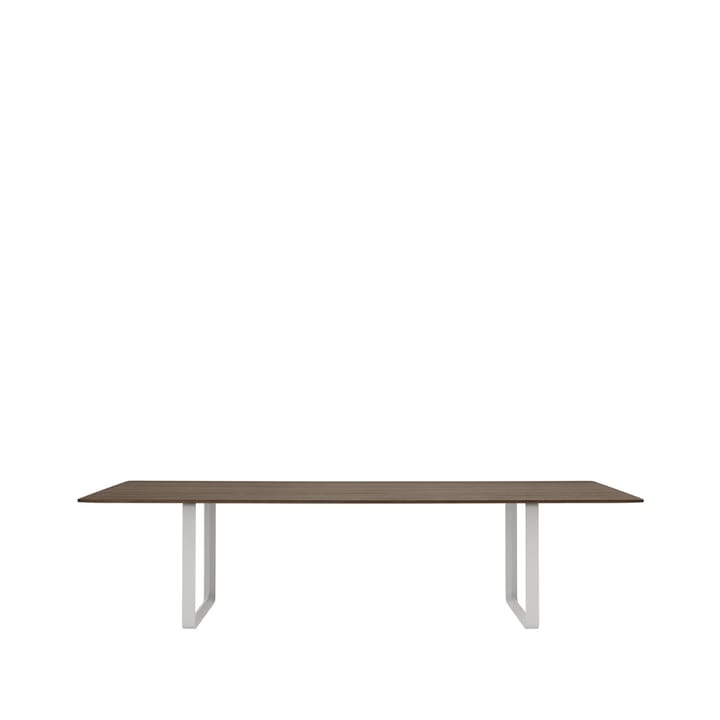 70/70 mesa de jantar 295x108 cm - Carvalho-cinzento fumado sólido - Muuto