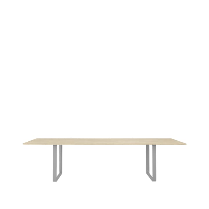 70/70 mesa de jantar 295x108 cm - Carvalho-cinzento sólido - Muuto