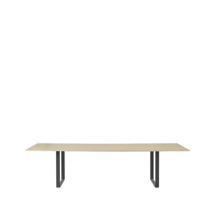 70/70 mesa de jantar 295x108 cm - Folheado de carvalho-compensado-preto - Muuto