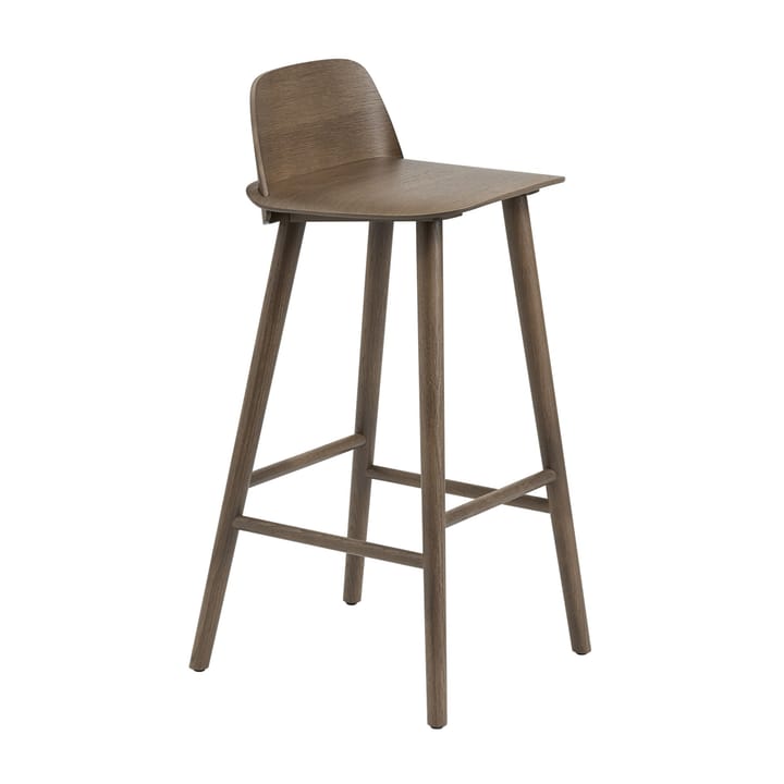 Banco alto Nerd  - Stained dark brown - Muuto