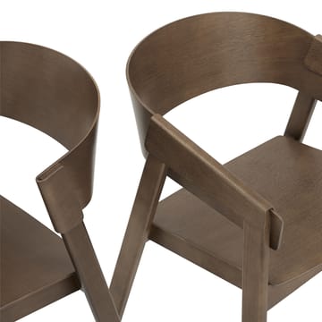 Banco Cover Chair - Stained dark brown - Muuto