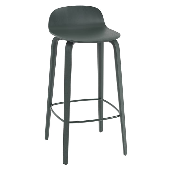 Banco de bar Visu 75 cm - Dark green-Dark green - Muuto