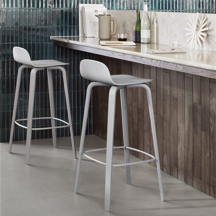 Banco de bar Visu 75 cm, Grey-Grey Muuto