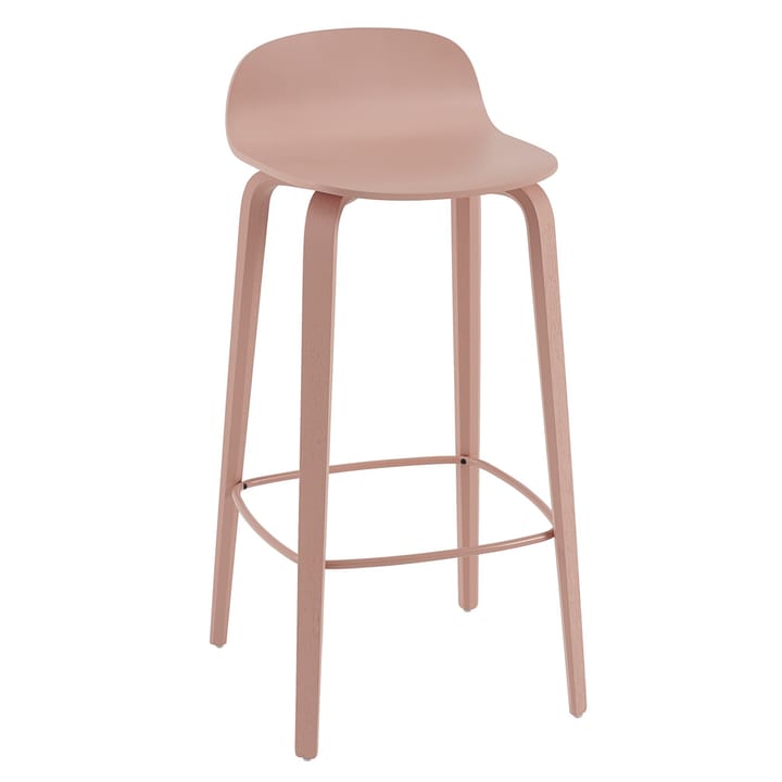 Banco de bar Visu 75 cm, Tan rose-Tan rose Muuto