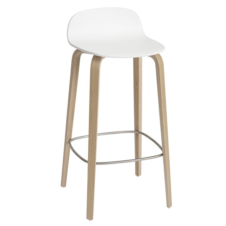 Banco de bar Visu 75 cm - White-Oak - Muuto