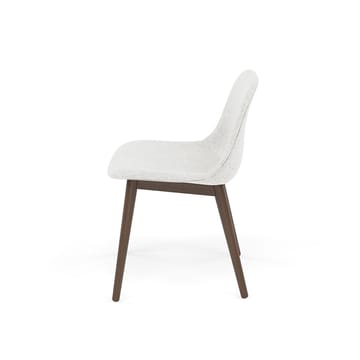 Cadeira com pernas de madeira Fiber Side Chair - Hallingdal nr110-stained escuro marrom - Muuto