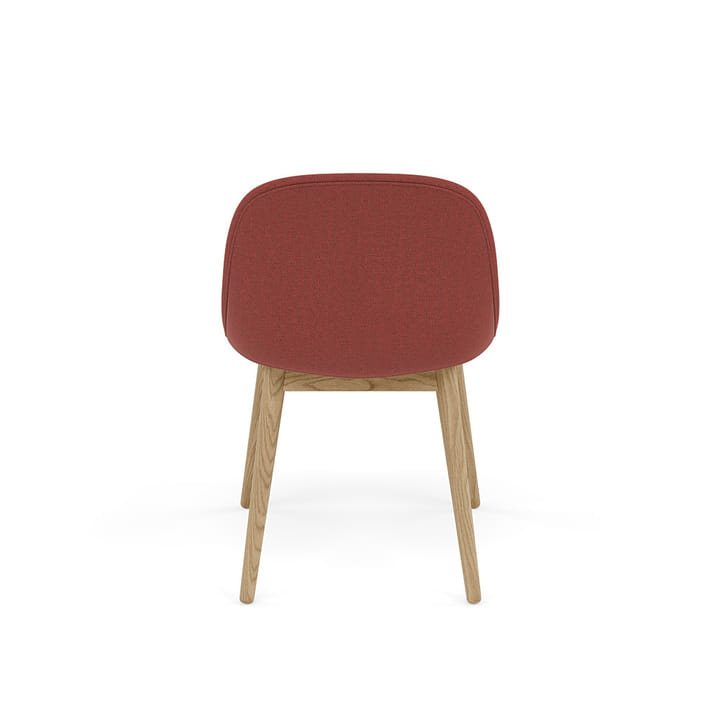 Cadeira com pernas de madeira Fiber Side Chair, Re-lã 558-carvalho Muuto