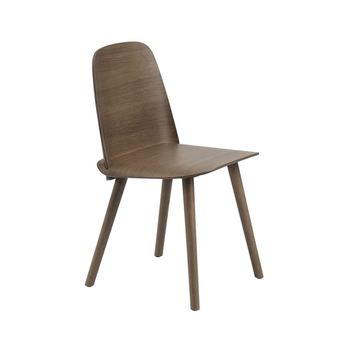 Cadeira Nerd - Stained dark brown - Muuto