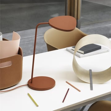 Candeeiro de mesa Leaf white - Copper-brown - Muuto