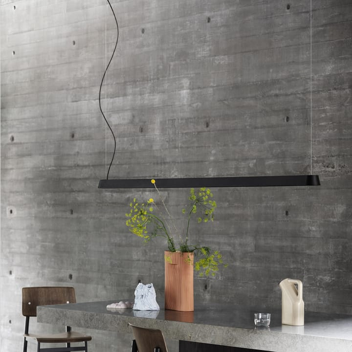 Candeeiro Linear, Cinzento, 169,2 cm Muuto