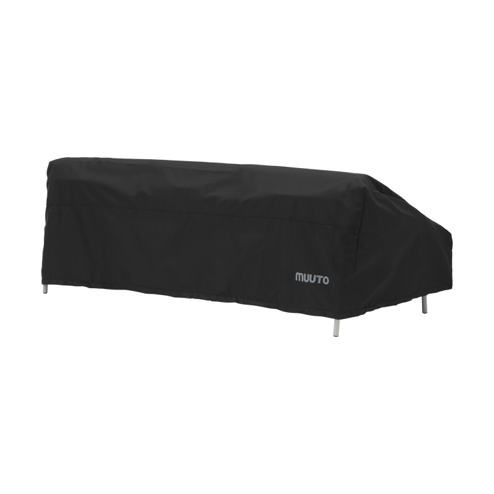 Capa protetora para sofá Settle Outdoor 3 lugares - Black - Muuto