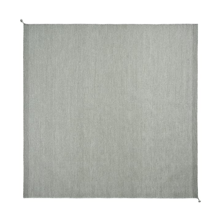 Carpete de lã Ply 240x240 cm - Grey - Muuto