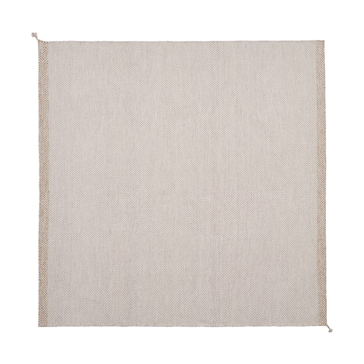 Carpete de lã Ply 240x240 cm - Light rose - Muuto