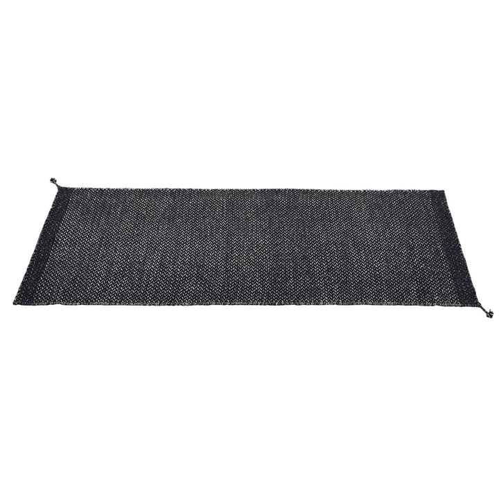 Carpete de lã Ply 80x200 cm - Midnight blue - Muuto