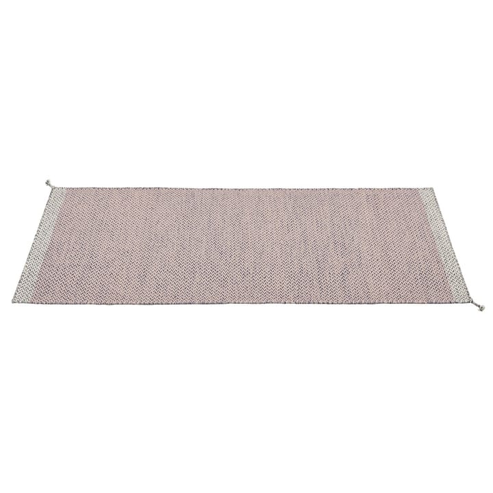 Carpete de lã Ply 80x200 cm - rosa - Muuto