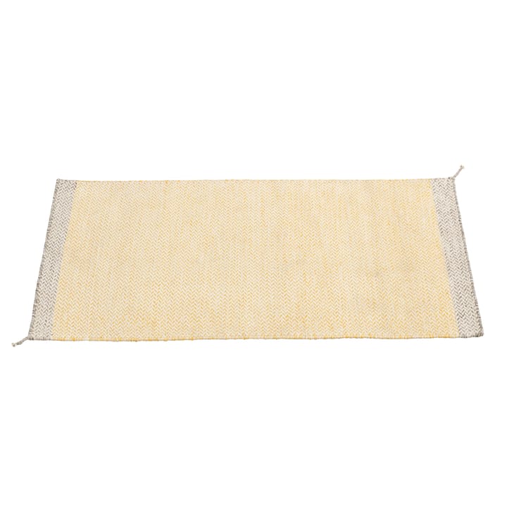 Carpete de lã Ply 85x140 cm - amarelo - Muuto