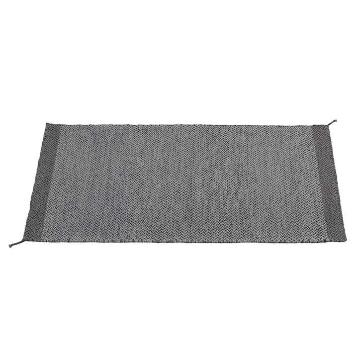 Carpete de lã Ply 85x140 cm - dark grey - Muuto