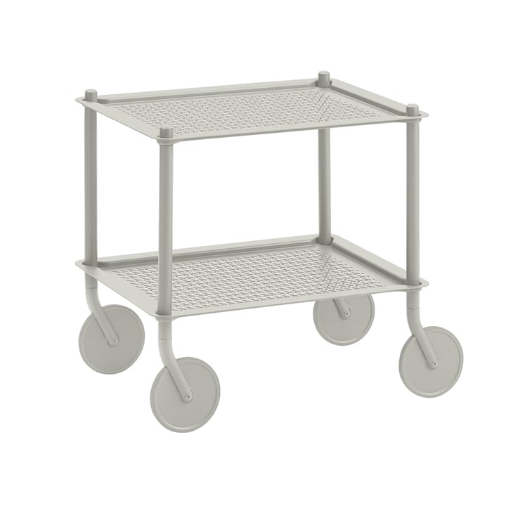 Carrinho de bar 2-layer Flow 57 cm - Cinza - Muuto