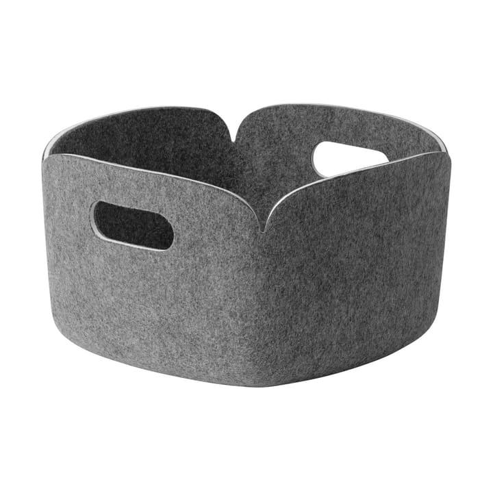 Cesto de arrumação Restore 28x28 cm - Grey mélange - Muuto