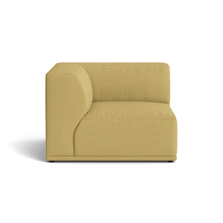 Connect Soft módulo Hallingdal 65 nr.407 amarelo - Corner section (F) - Muuto