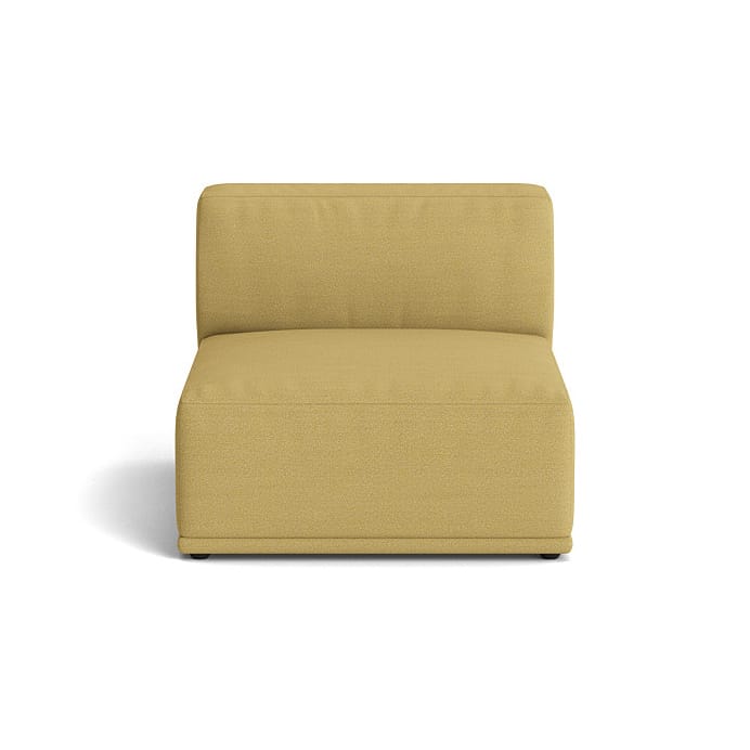 Connect Soft módulo Hallingdal 65 nr.407 amarelo - Middle section (E) - Muuto