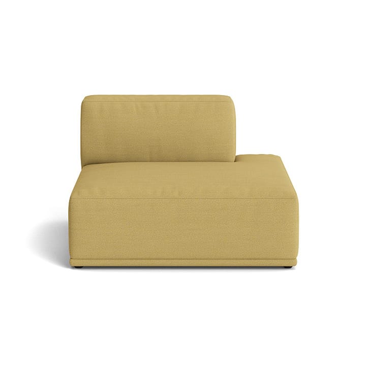 Connect Soft módulo Hallingdal 65 nr.407 amarelo - Without armrest (D) - Muuto