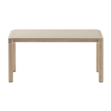 Couple 1 Plain mesa de centro 40x84x40 cm - Sand-carvalho - Muuto