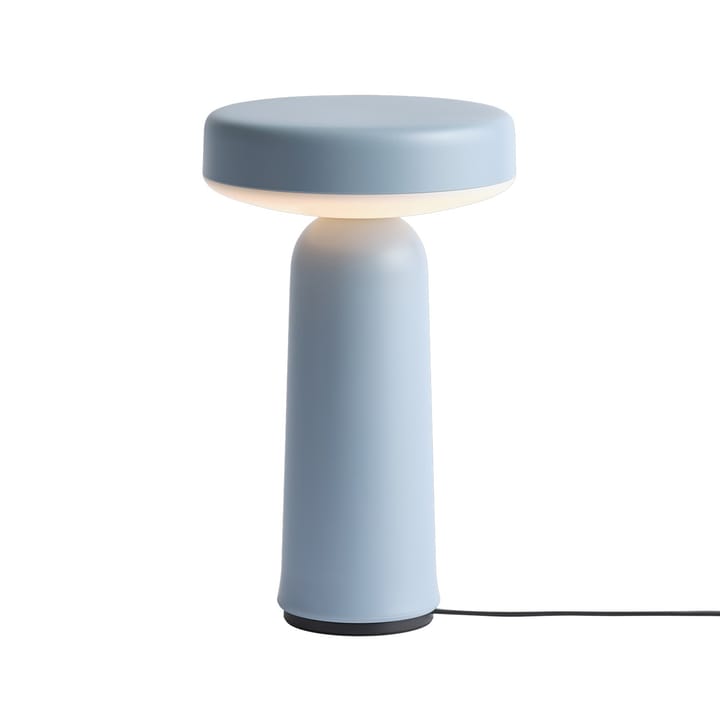 Ease candeeiro de mesa portátil 21.5 cm - Azul claro - Muuto