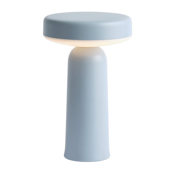 Ease candeeiro de mesa portátil 21.5 cm - Azul claro - Muuto