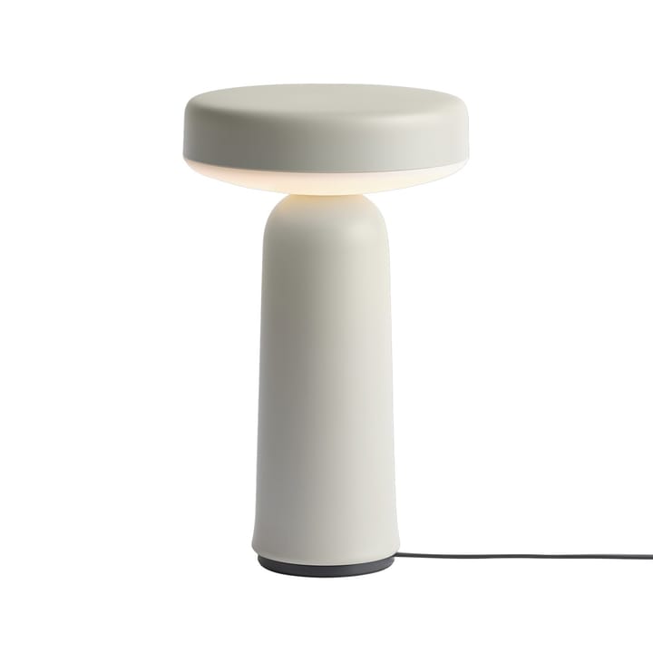 Ease candeeiro de mesa portátil 21.5 cm - Cinza - Muuto