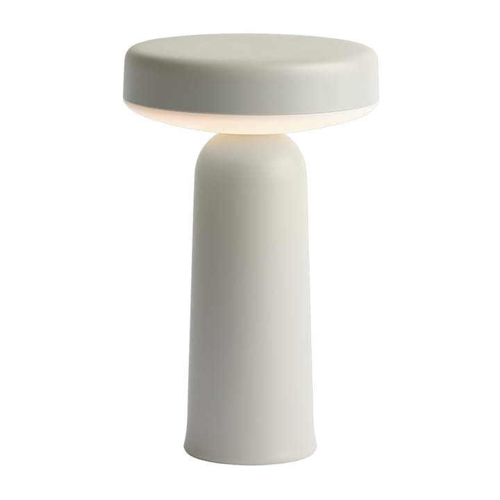 Ease candeeiro de mesa portátil 21.5 cm - Cinza - Muuto