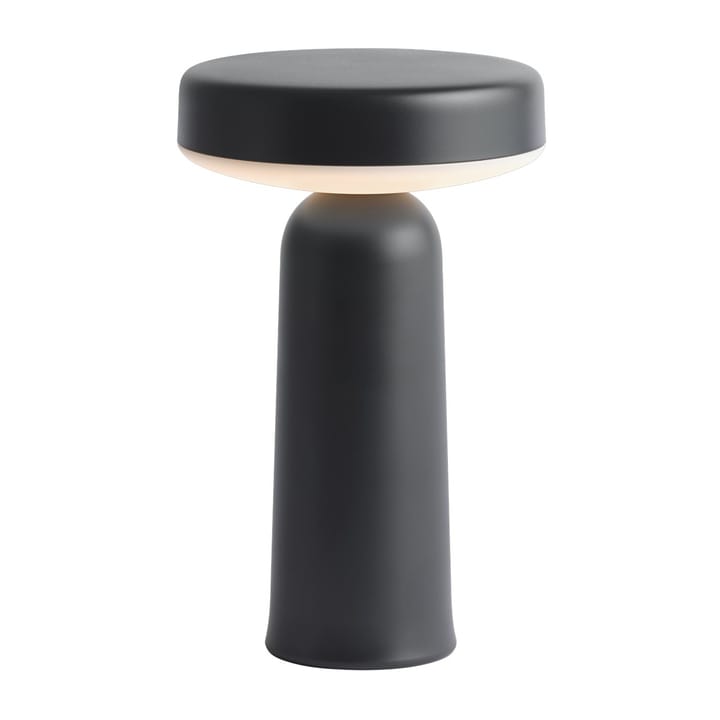 Ease candeeiro de mesa portátil 21.5 cm - Preto - Muuto