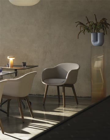 Ease candeeiro de mesa portátil 21.5 cm - Taupe - Muuto