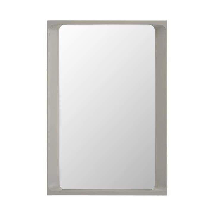 Espelho Arced 80x55 cm - Light grey - Muuto