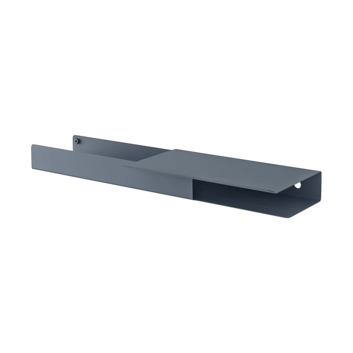 Folded prateleira plataforma 62x5.4 cm - Azul-Cinza - Muuto