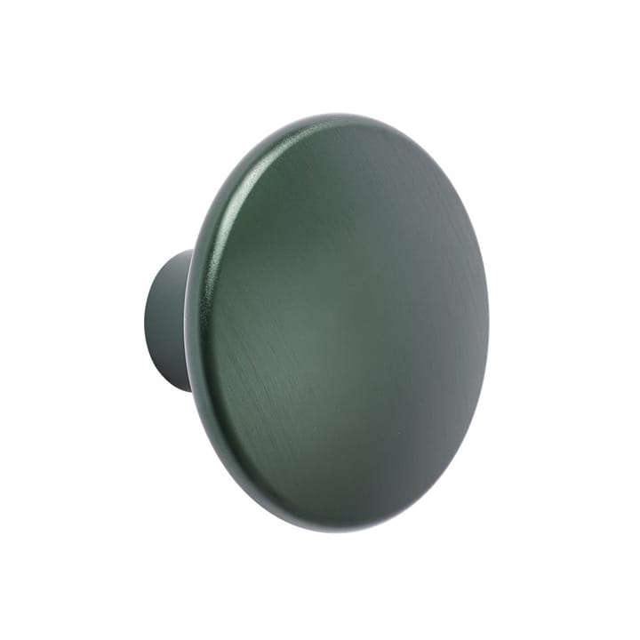 Gancho para roupa de metal The Dots, 5 cm - dark green - Muuto