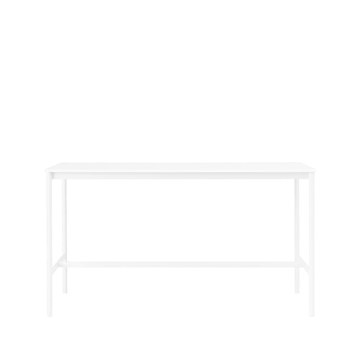 Mesa bar Base High - laminado branco-estrutura branca-L85 C190 A105 - Muuto