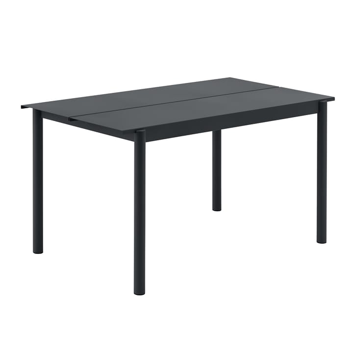 Mesa de aço Linear 140 cm - Black - Muuto