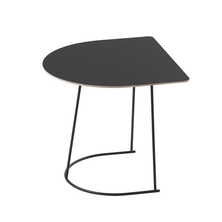 Mesa de apoio Airy, metade  - Preto - Muuto