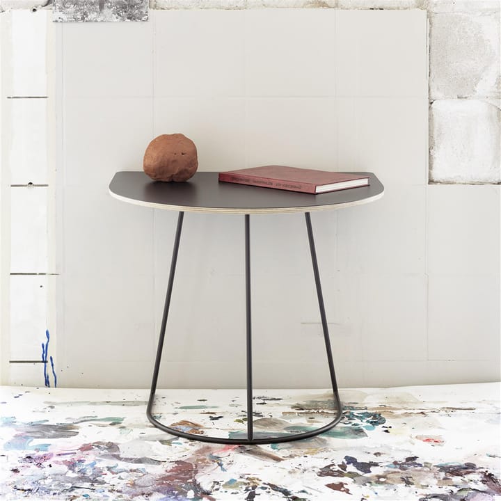 Mesa de apoio Airy, metade , Preto Muuto