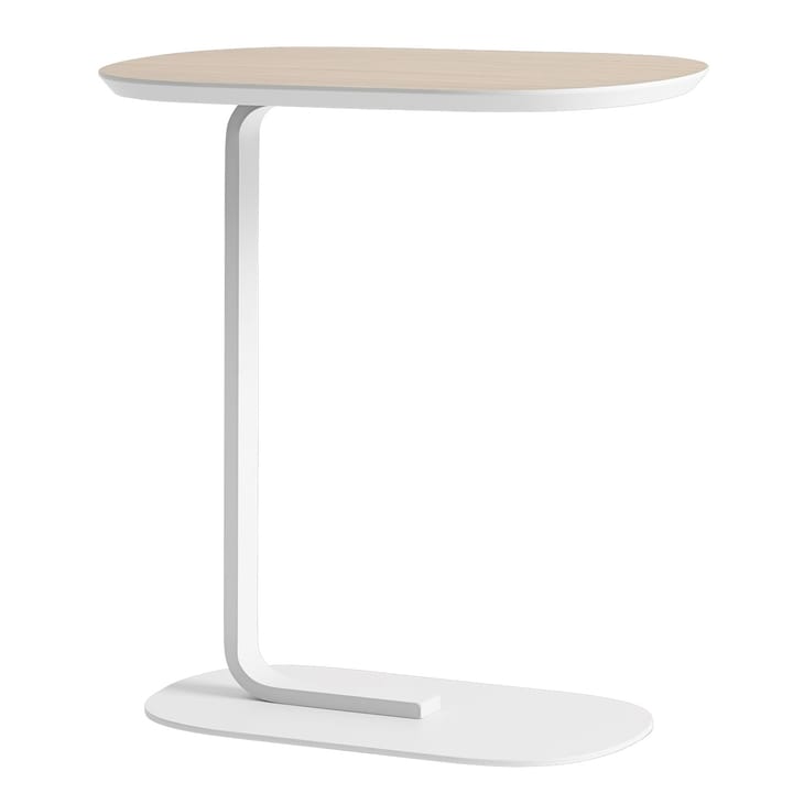 Mesa de apoio Relate 60,5 cm - carvalho branco - Muuto