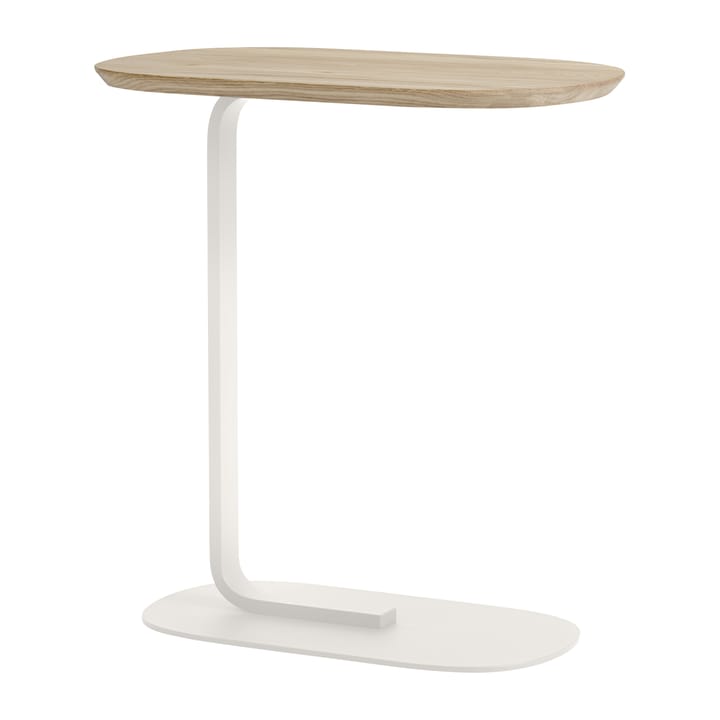 Mesa de apoio Relate 60,5 cm - Carvalho - creme - Muuto