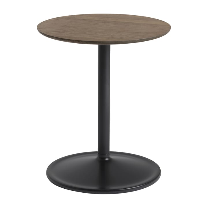 Mesa de apoio Soft 48 cm  - Solid smoked oak-black - Muuto