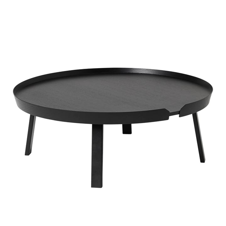 Mesa de centro Around extra grande - Preto - Muuto