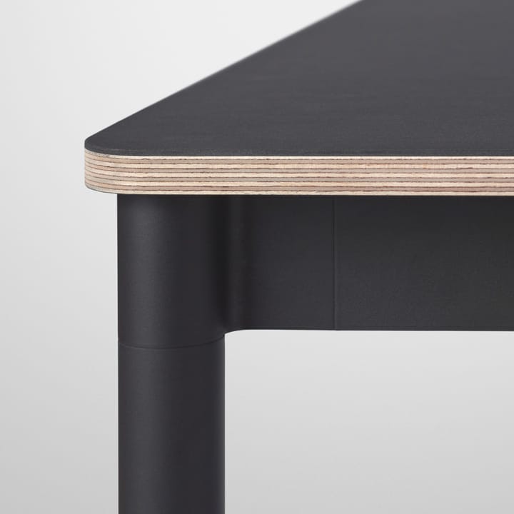 Mesa de jantar Base - branco, abs, 140x80cm - Muuto