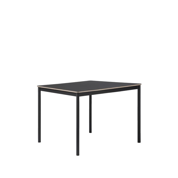 Mesa de jantar Base - Preto, compensado, 140x80cm - Muuto