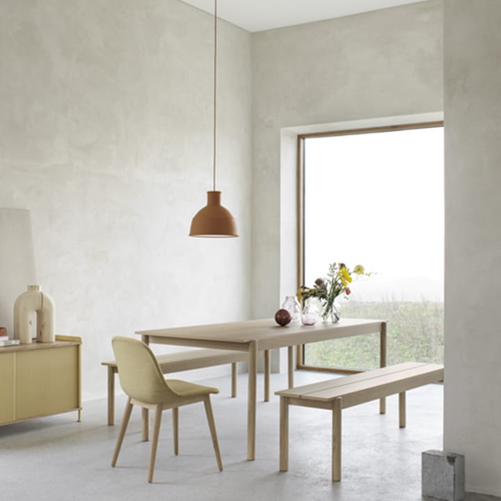 Mesa de jantar de madeira Linear, Carvalho 260 cm Muuto