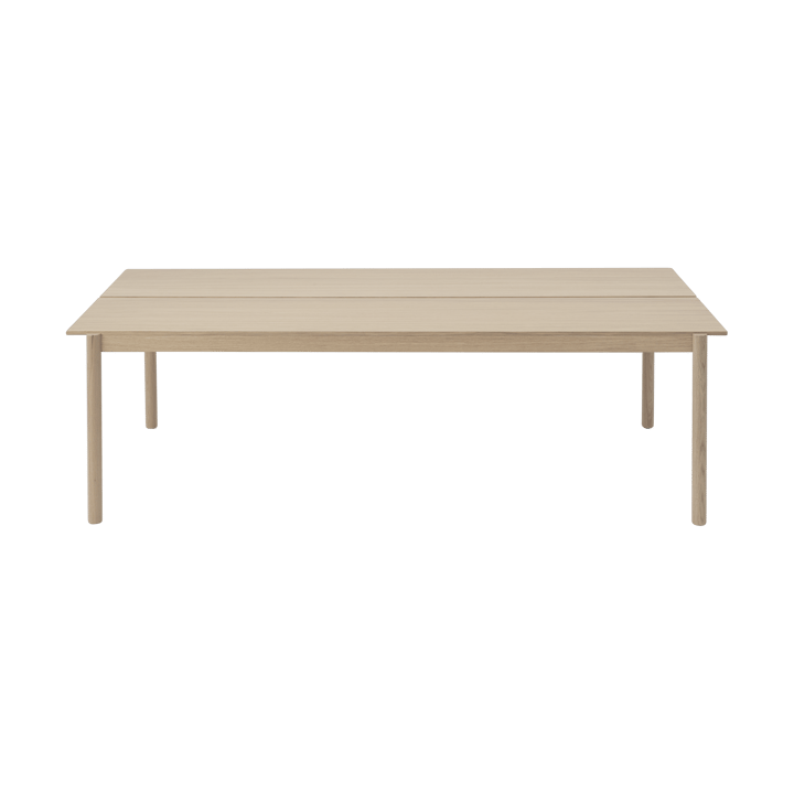 Mesa de jantar Linear System 110x240 cm - Oak veneer-oak - Muuto